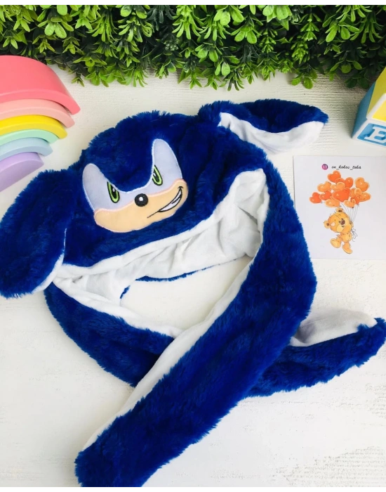 Peluş Zıplayan Kulaklı Şapkal