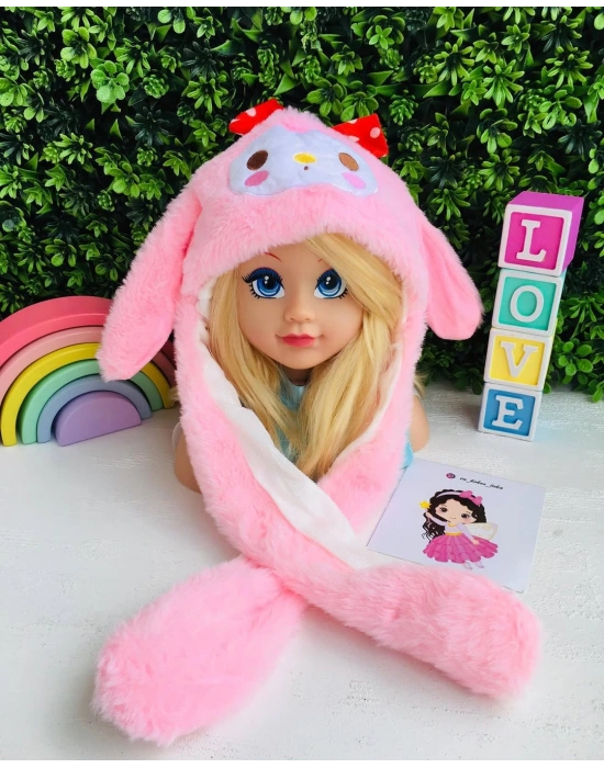 Peluş Zıplayan Kulaklı Şapkalar