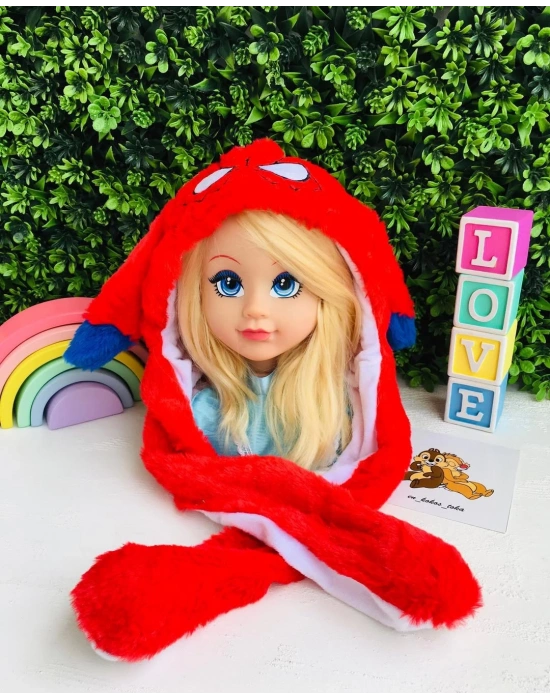 Peluş Zıplayan Kulaklı Şapkalar