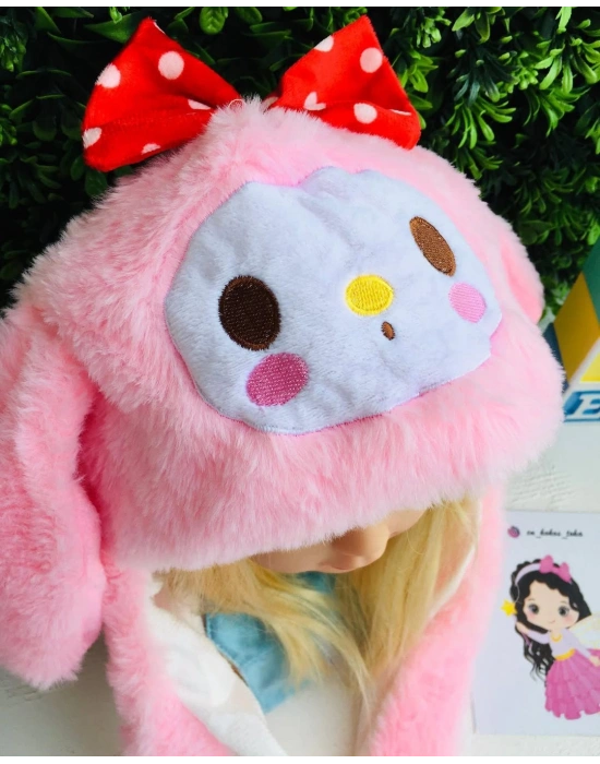 Peluş Zıplayan Kulaklı Şapkalar