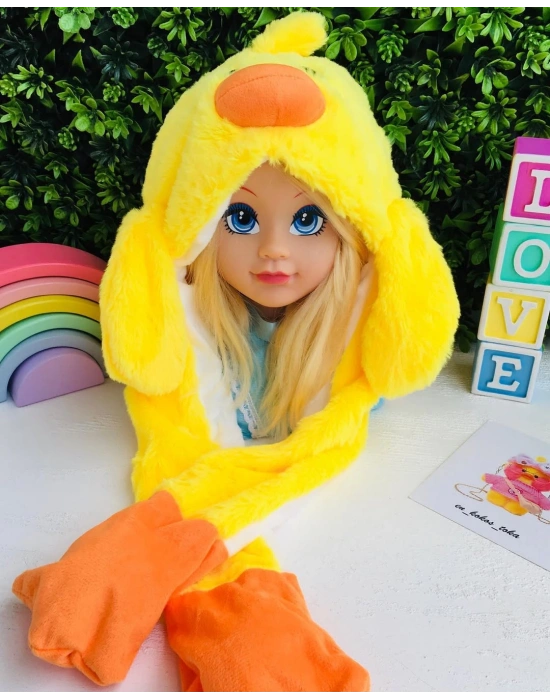 Peluş Zıplayan Kulaklı Şapkalar