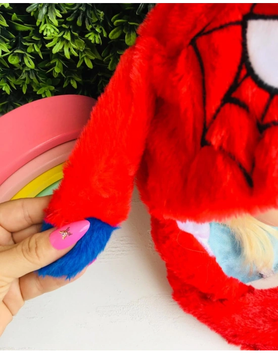 Peluş Zıplayan Kulaklı Şapkalar