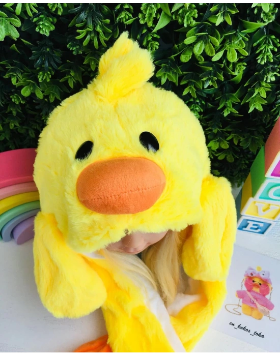 Peluş Zıplayan Kulaklı Şapkalar