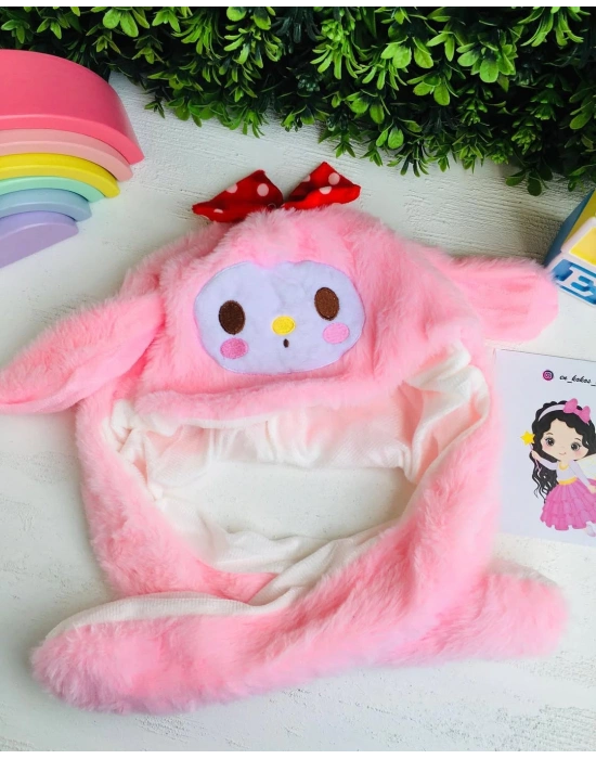 Peluş Zıplayan Kulaklı Şapkalar