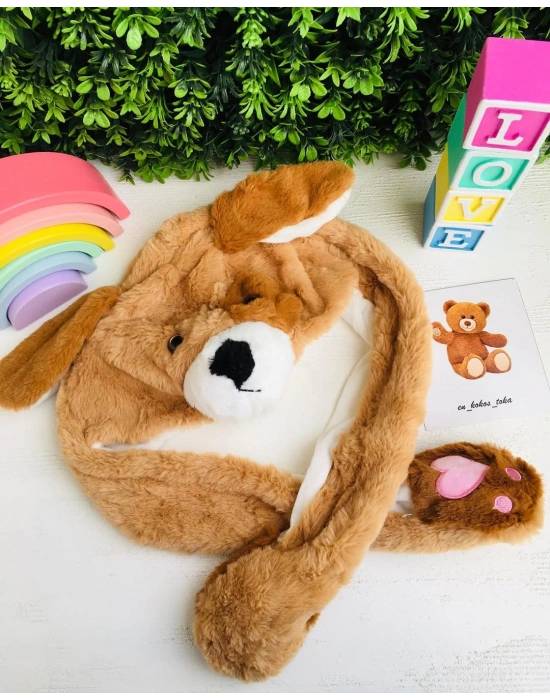 Peluş Zıplayan Kulaklı Şapkalar