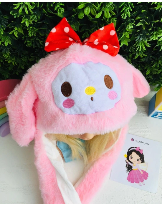 Peluş Zıplayan Kulaklı Şapkalar