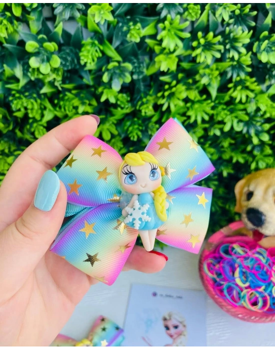 Polimerkil Bebeklerden Yapılmış Olan Minnoş Fiyonk Tokalar