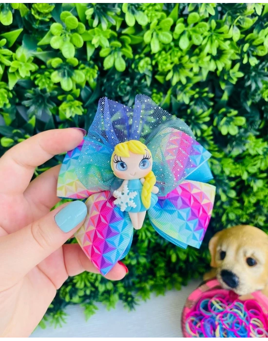 Polimerkil Bebeklerden Yapılmış Olan Minnoş Fiyonk Tokalar