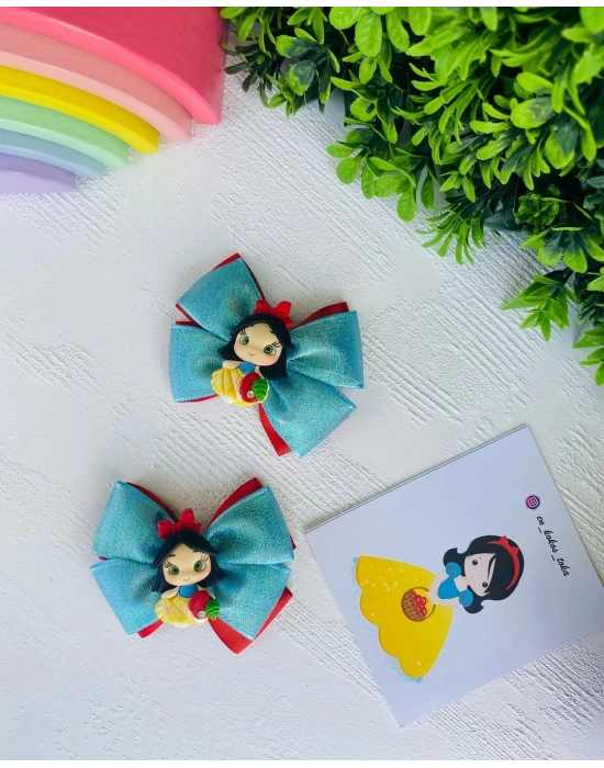 Polimerkil Bebeklerden Yapılmış Olan Minnoş Fiyonk Tokalar