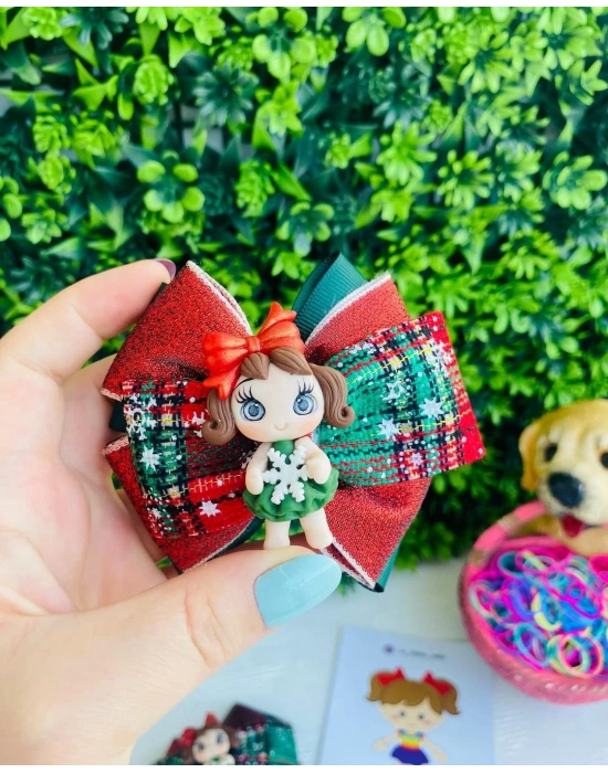 Polimerkil Bebeklerden Yapılmış Olan Minnoş Fiyonk Tokalar