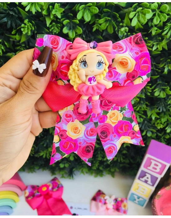 Polimerkil Bebekli Fiyonk Toka