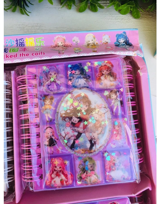 Prenses Serisi Sulu Sticker’lı Not Defteri