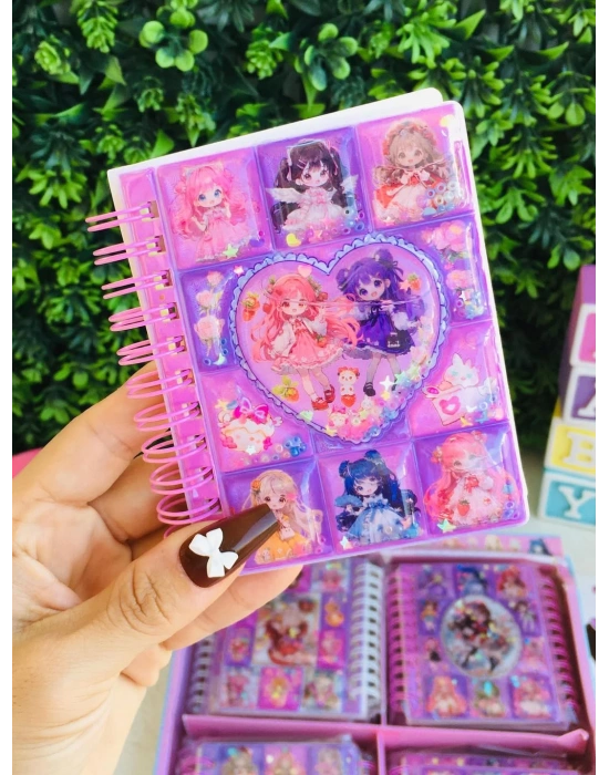 Prenses Serisi Sulu Sticker’lı Not Defteri