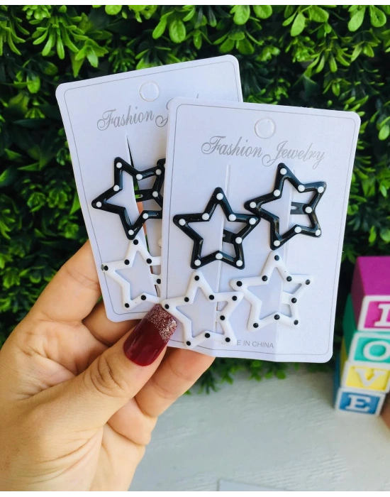 Puantiyeli Yıldız Toka