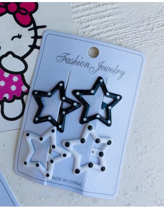 Puantiyeli Yıldız Toka