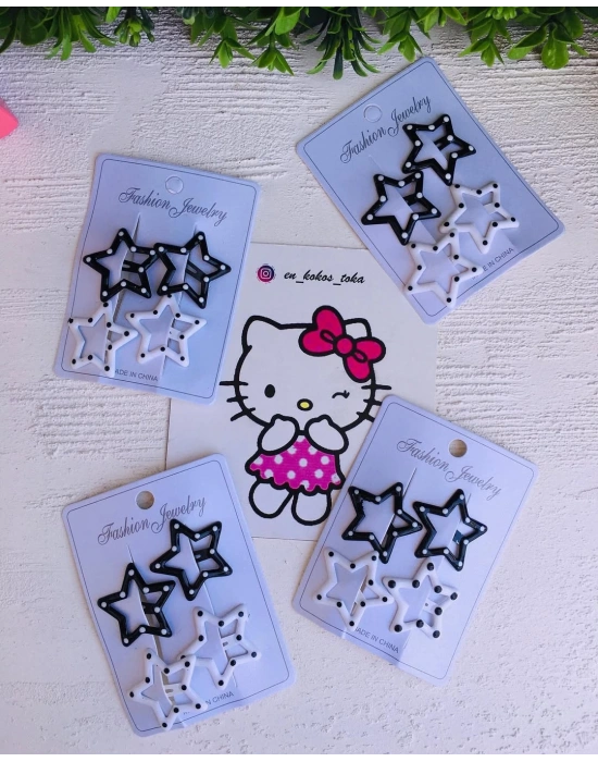 Puantiyeli Yıldız Toka