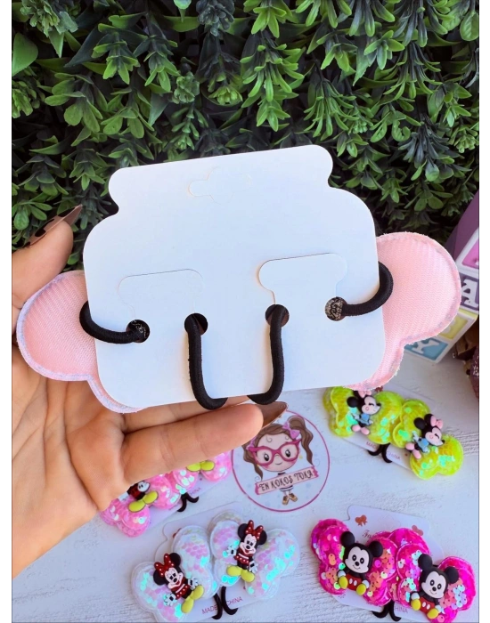 Pullu Miki Mause Lastik Toka