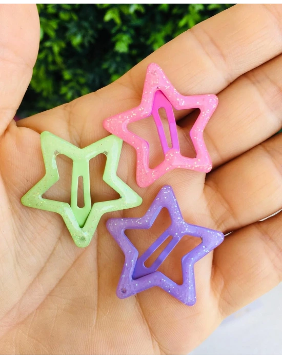 Renkli Çıtçıt Tokalar