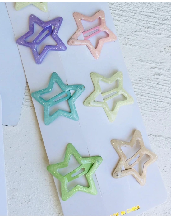 Renkli Çıtçıt Tokalar