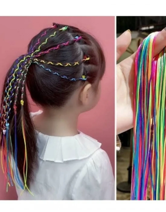 Renkli Saç İpi
