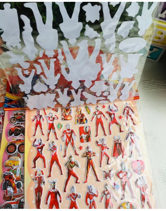 Robot Ve Araba Stickers