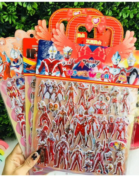 Robot Ve Araba Stickers