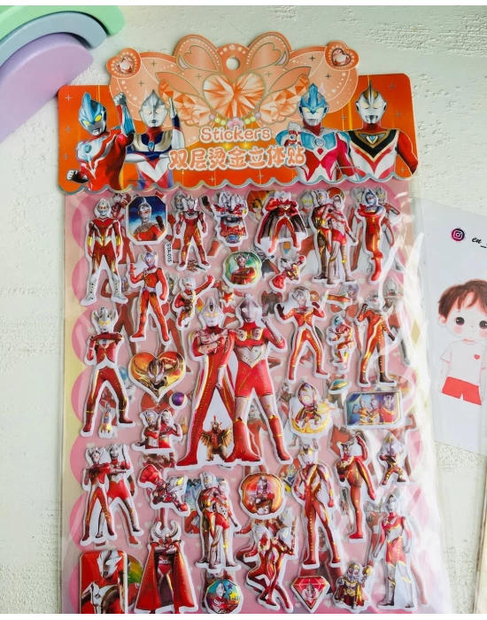 Robot Ve Araba Stickers