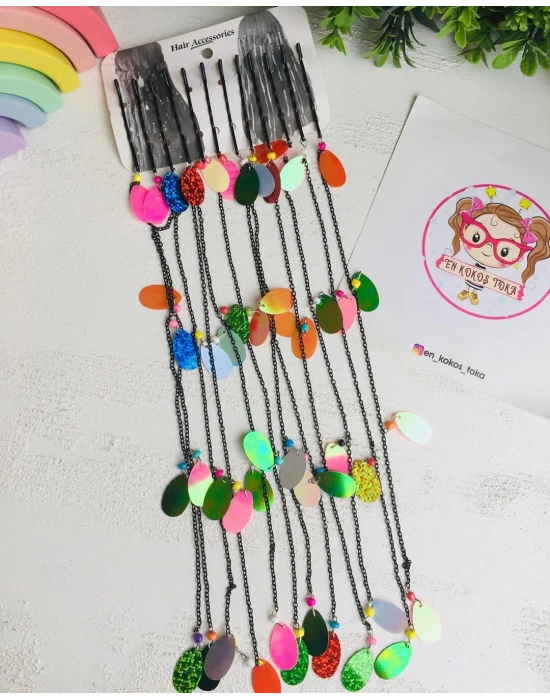 Sallantılı Saç Süsü