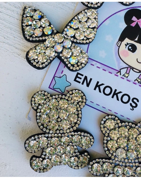 Taş Detaylı Çıtçıt Toka