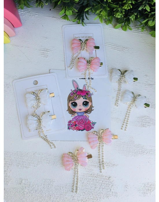 Taş Detaylı Klips Toka