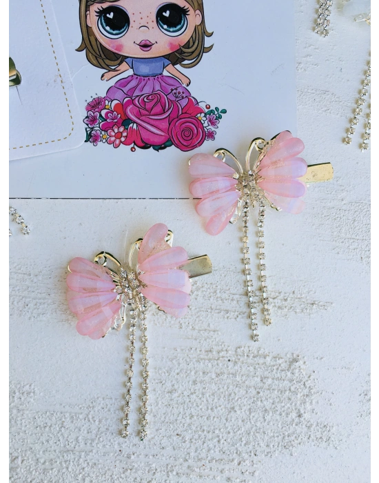 Taş Detaylı Klips Toka