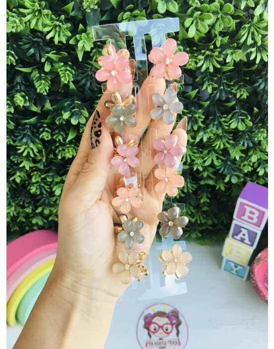 Taş Detaylı Mandal Toka