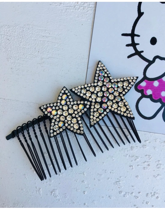 Taş İşlemeli Tarak Toak