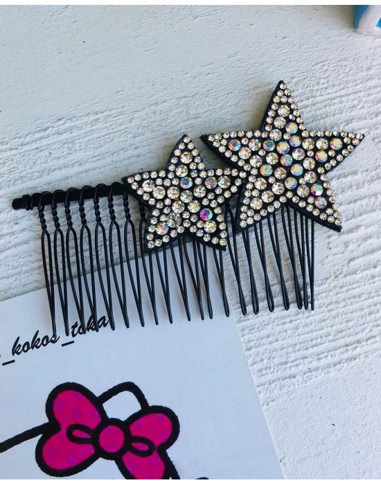 Taş İşlemeli Tarak Toak