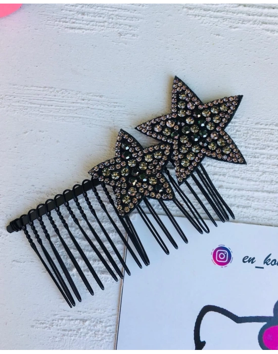 Taş İşlemeli Tarak Toak