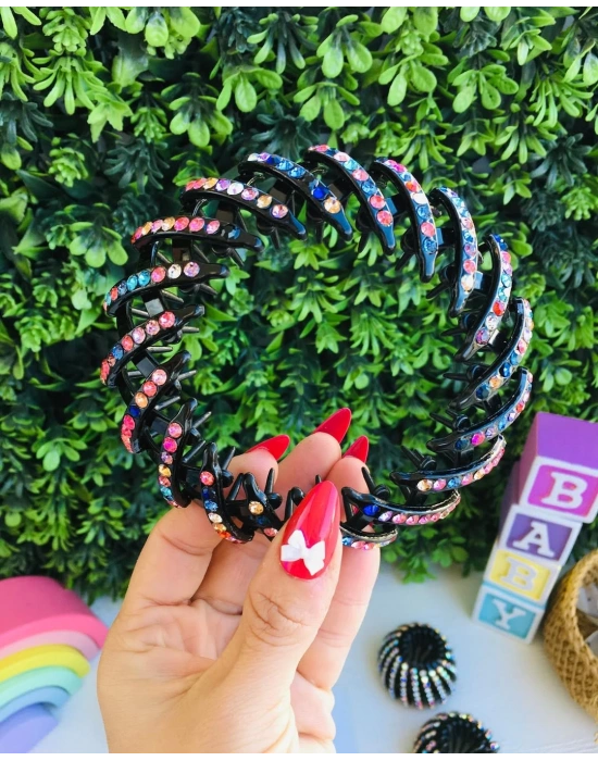 Taşlı Topuz Tokası