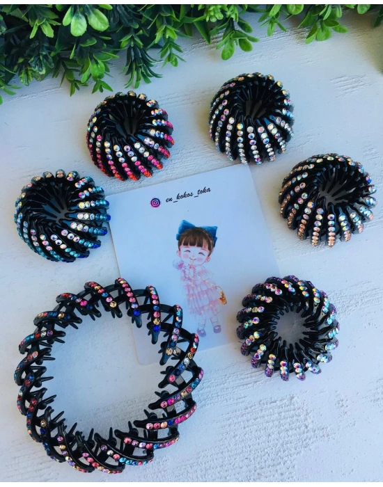 Taşlı Topuz Tokası