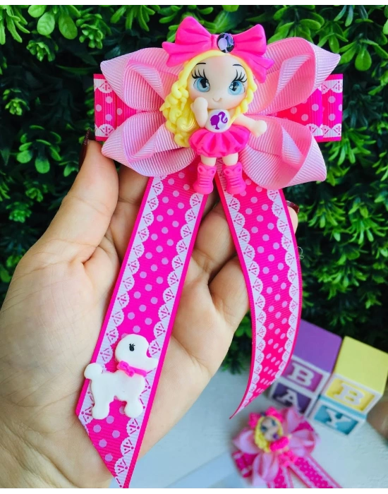 Barbieli Tatlı Fiyonk Klips Toka