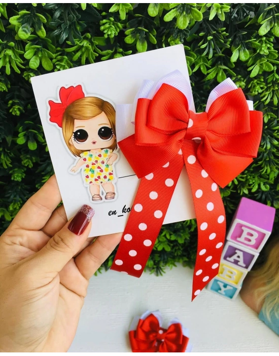 Tatlı Fiyonk Klips Toka