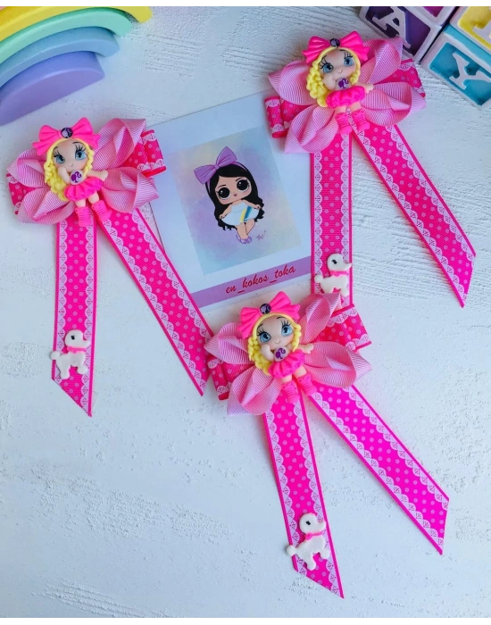 Barbieli Tatlı Fiyonk Klips Toka