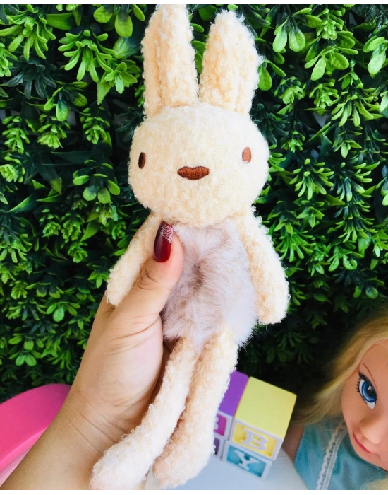 Tavşanlı Peluş Lastik Tokalar