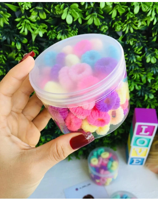 Tırtıl Kutulu Havlu Lastik Toka