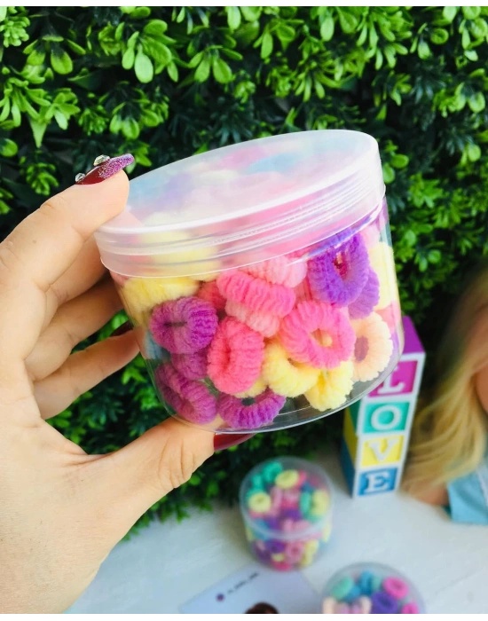 Tırtıl Kutulu Havlu Lastik Toka