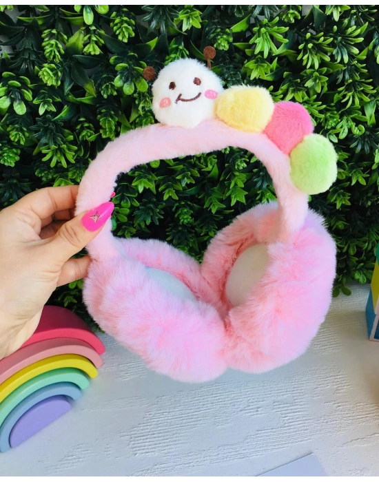 Tırtıllı Katlanabilir Peluş Kulaklık