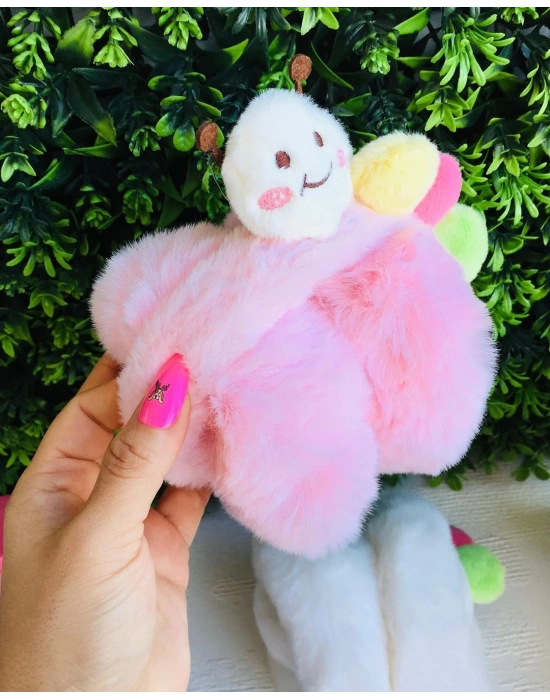 Tırtıllı Katlanabilir Peluş Kulaklık