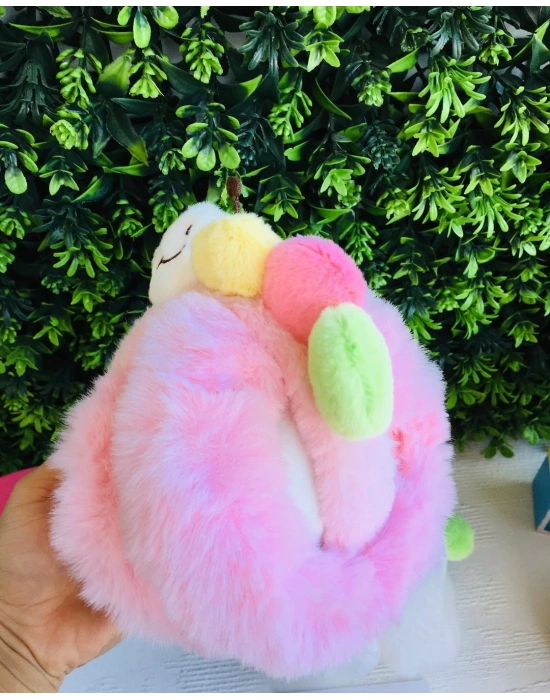 Tırtıllı Katlanabilir Peluş Kulaklık