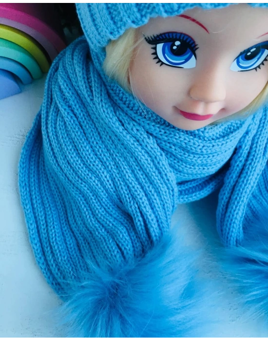 Triko Atkı Bere Takımı