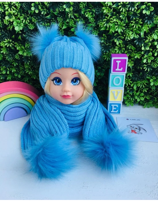 Triko Atkı Bere Takımı