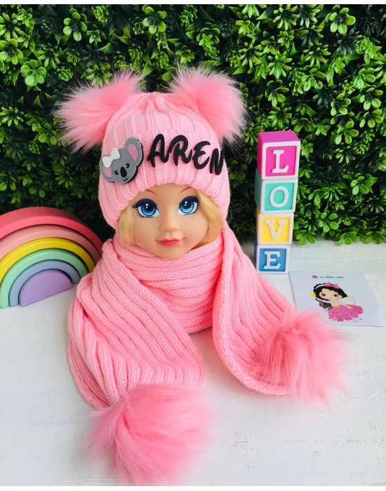 Triko Atkı Bere Takımı