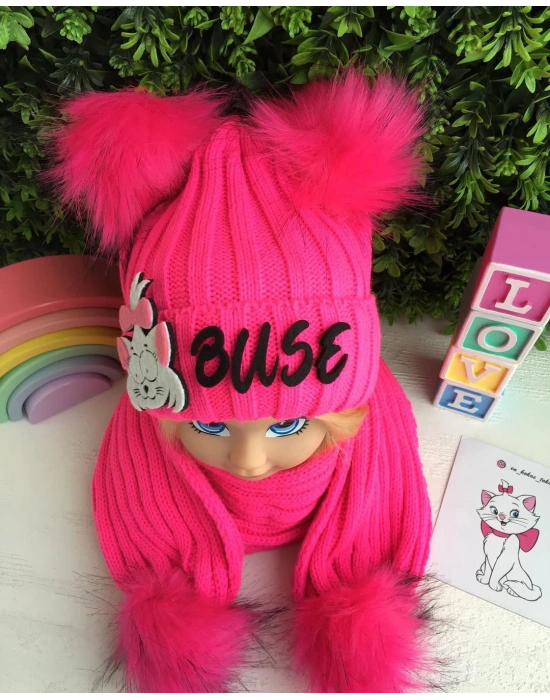 Triko Atkı Bere Takımı